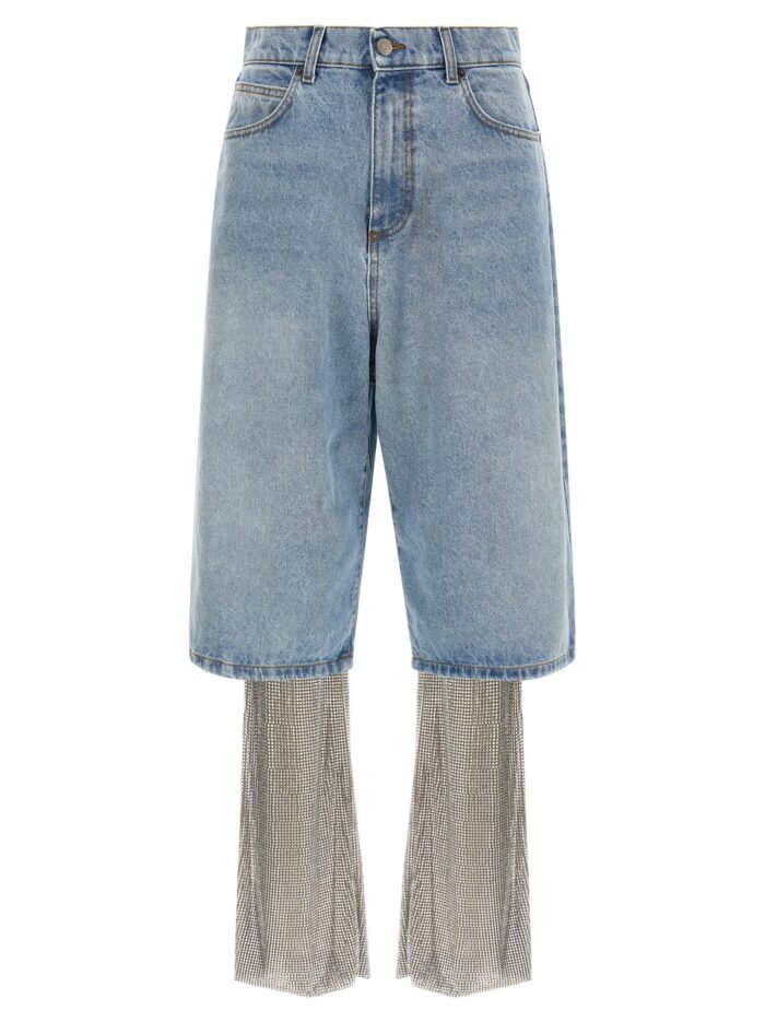 giuseppe di morabito crystal jeans + leggings GIUSEPPE DI MORABITO Crystal Jeans + Leggings