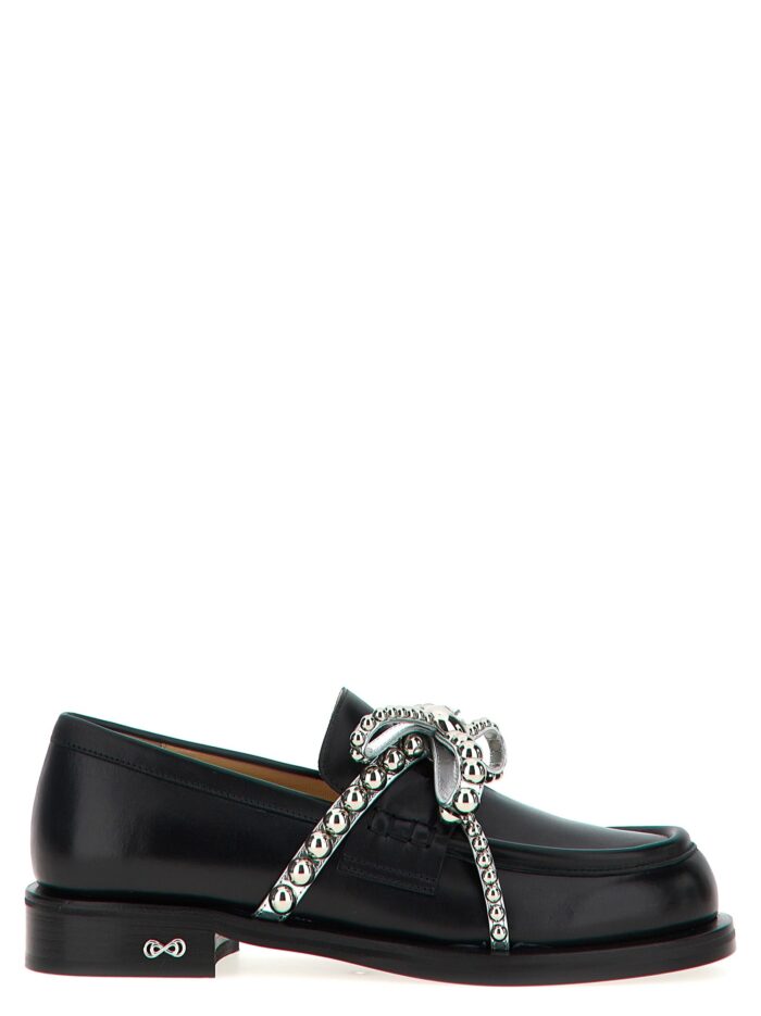 mach & mach 'crystal studs' loafers MACH & MACH 'Crystal Studs' Loafers