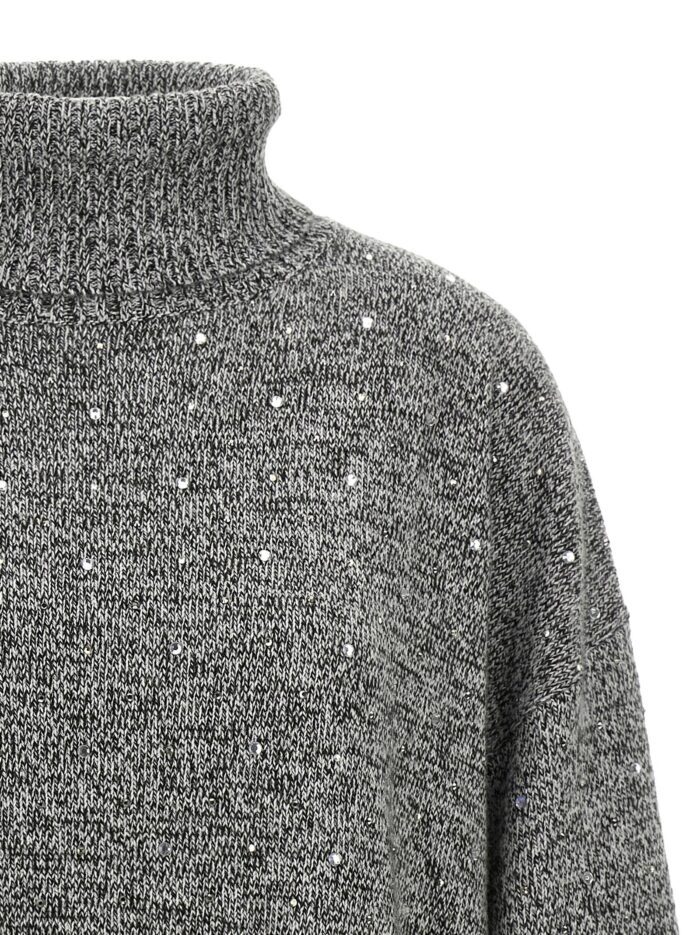 Pinko Crystal Turtleneck Sweater