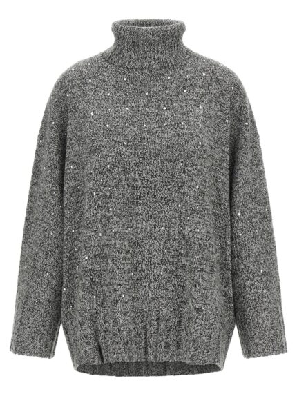 Pinko Crystal Turtleneck Sweater