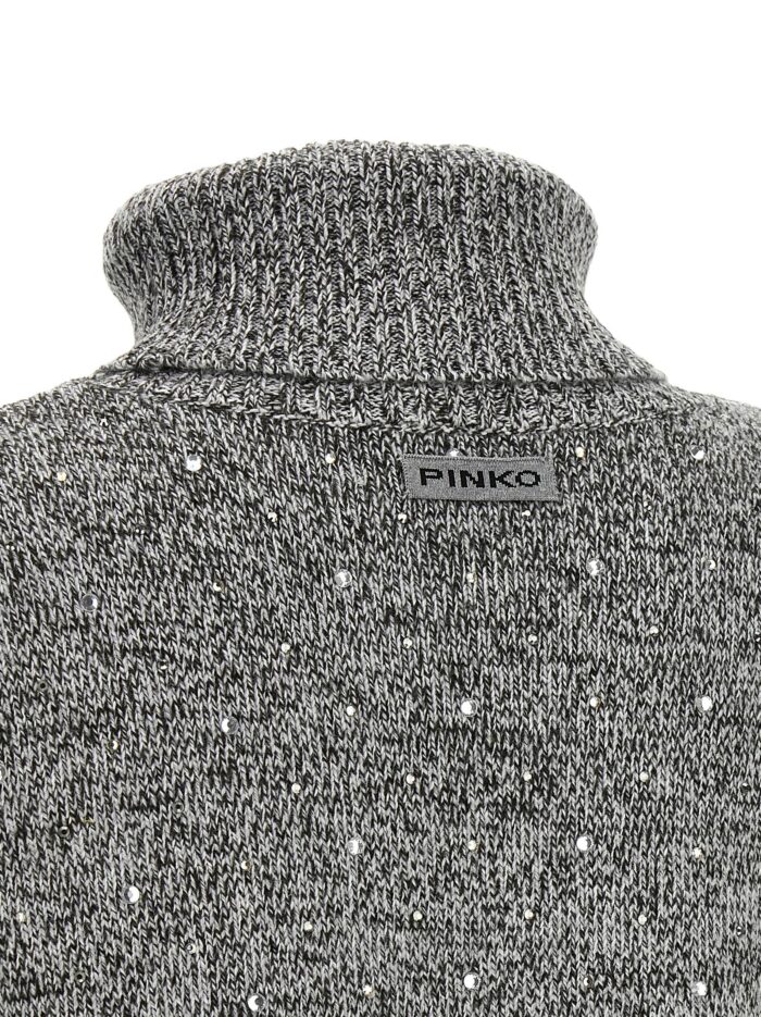 Pinko Crystal Turtleneck Sweater