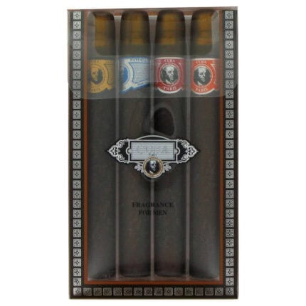Cuba Red By Fragluxe - Gift Set -- Cuba Variety Set Includes All Four 1.15 Oz Sprays, Cuba Red, Cuba Blue, Cuba Gold And Cuba Orange