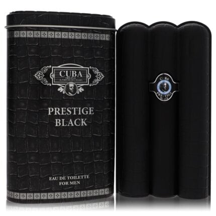 Cuba Prestige Black By Fragluxe - Eau De Toilette Spray 3 Oz