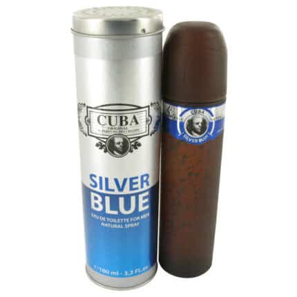 Cuba Silver Blue By Fragluxe - Eau De Toilette Spray 3.3 Oz