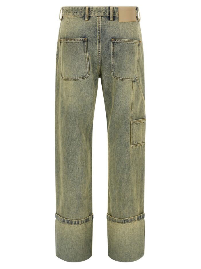 ENTIRE STUDIOS 'Cuff Surface Wave' Jeans