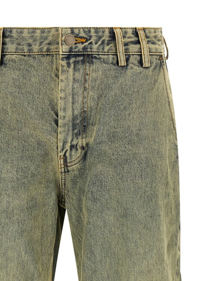 ENTIRE STUDIOS 'Cuff Surface Wave' Jeans