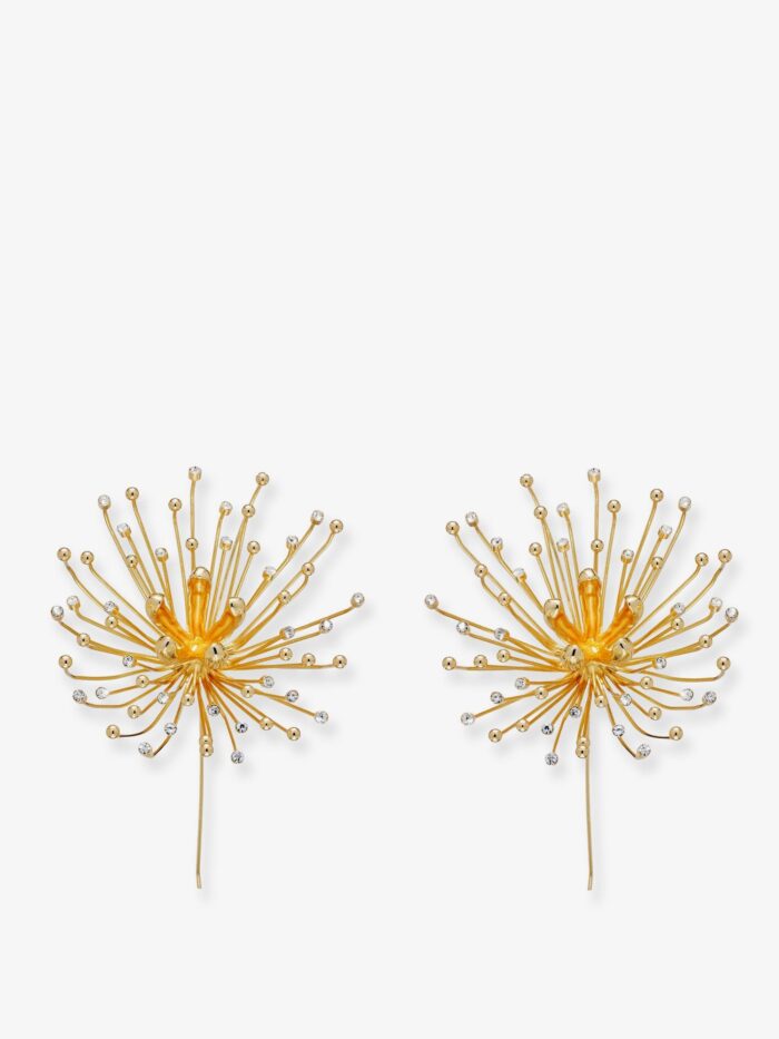 CULT GAIA Damita Brass Earrings With Gold Finishes