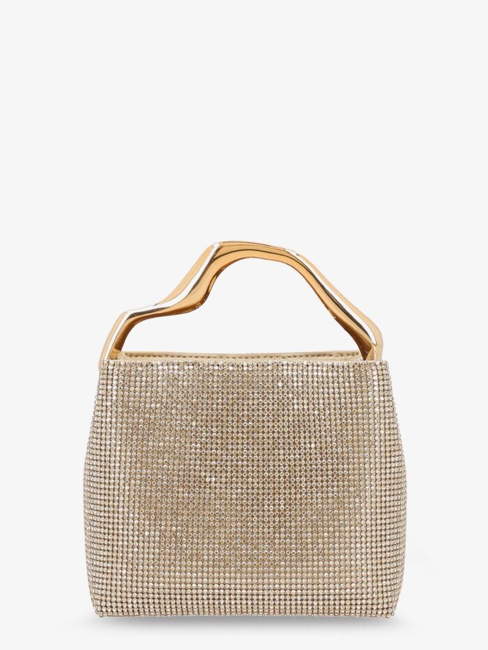 CULT GAIA Solene Mini Handbag With All-over Crystals