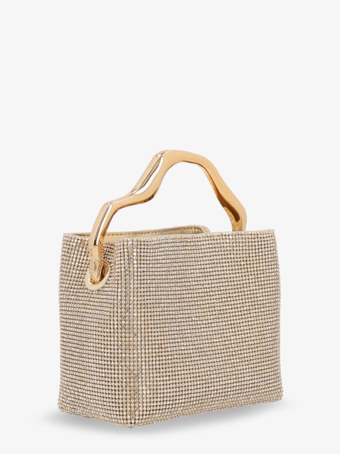 CULT GAIA Solene Mini Handbag With All-over Crystals