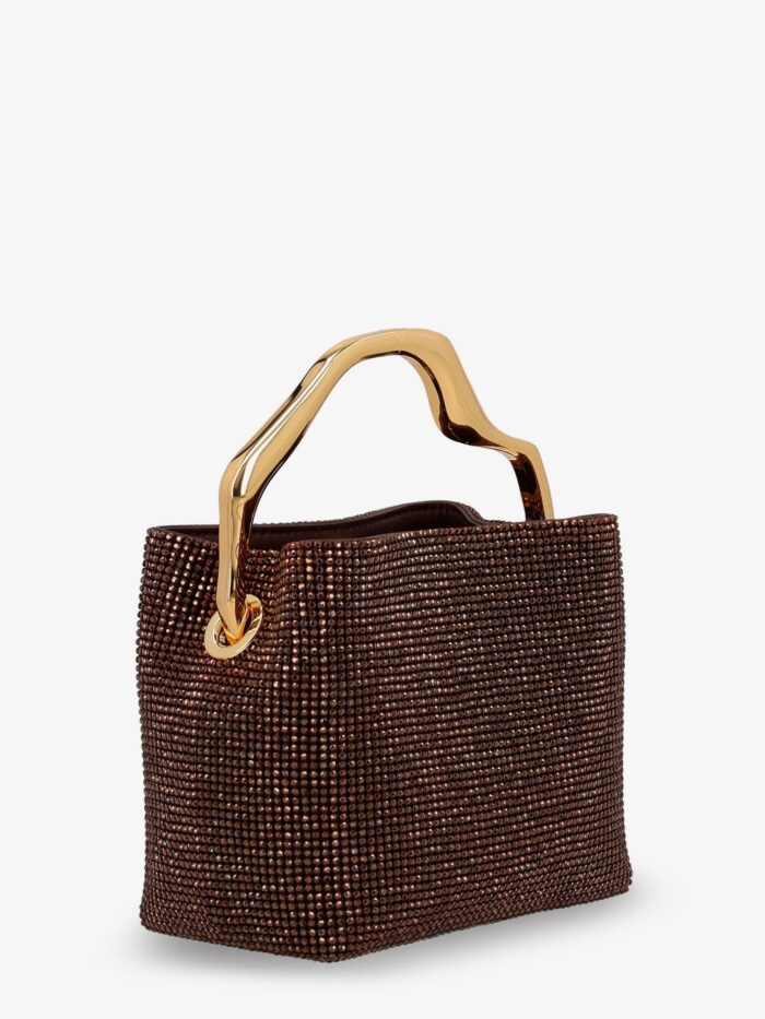 CULT GAIA Solene Mini Handbag With All-over Crystals