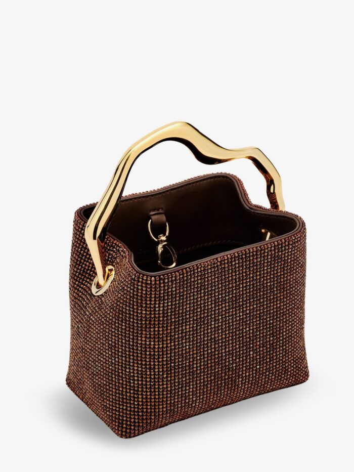 CULT GAIA Solene Mini Handbag With All-over Crystals