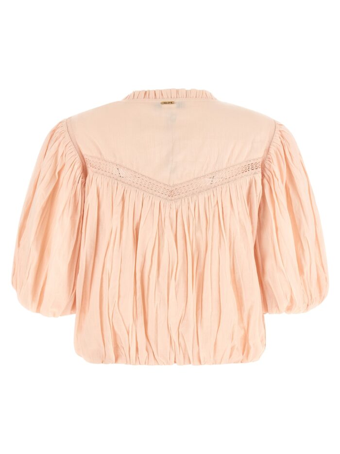 TWIN SET Curled Blouse
