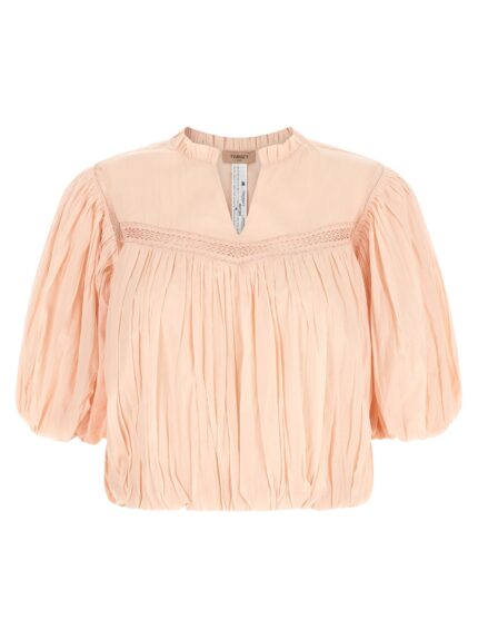 TWIN SET Curled Blouse