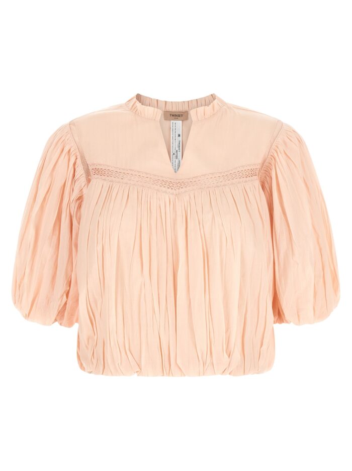 TWIN SET Curled Blouse