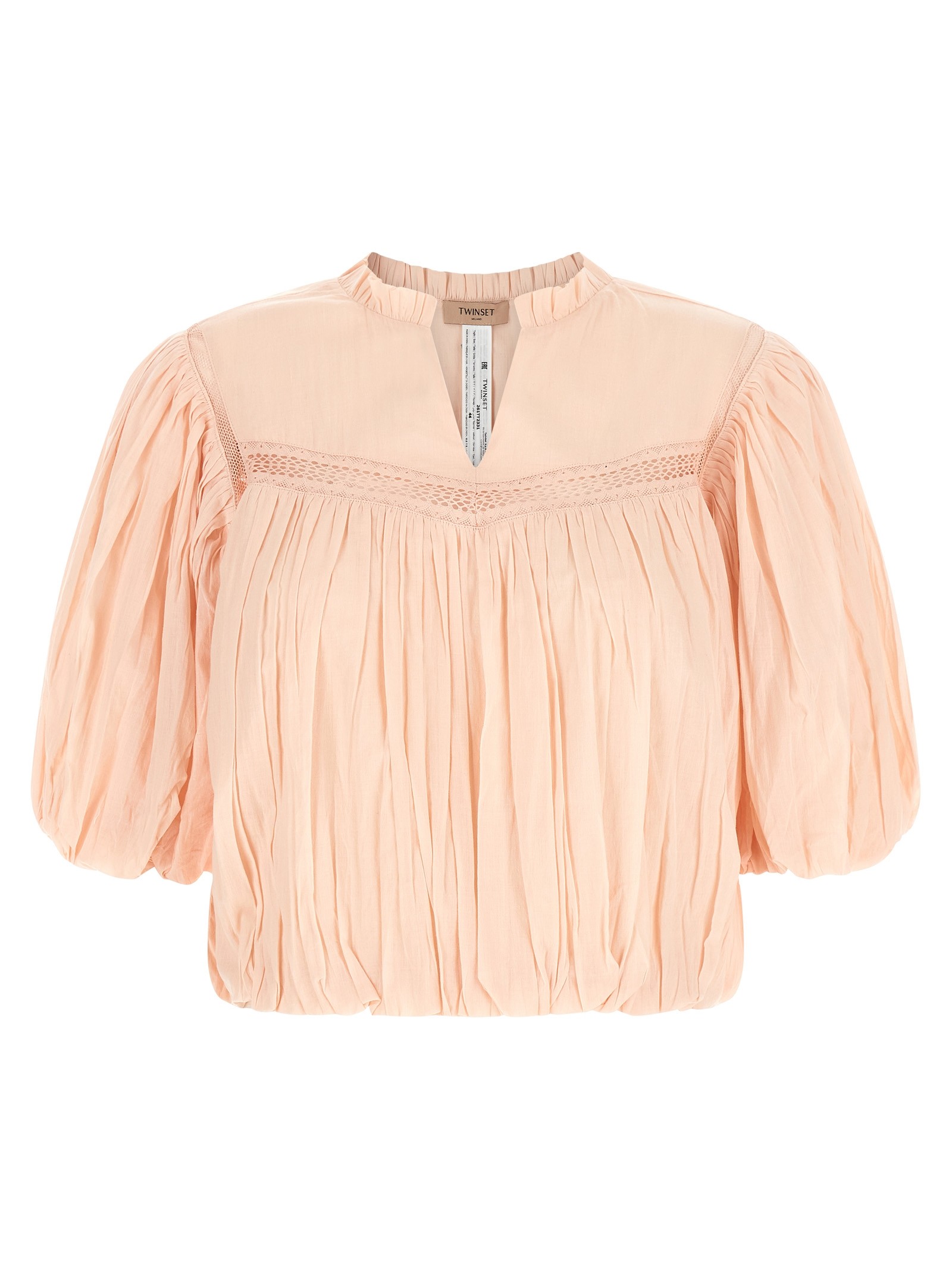 TWIN SET Curled Blouse