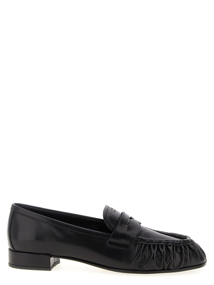 prada curled toe moccasins PRADA Curled Toe Moccasins
