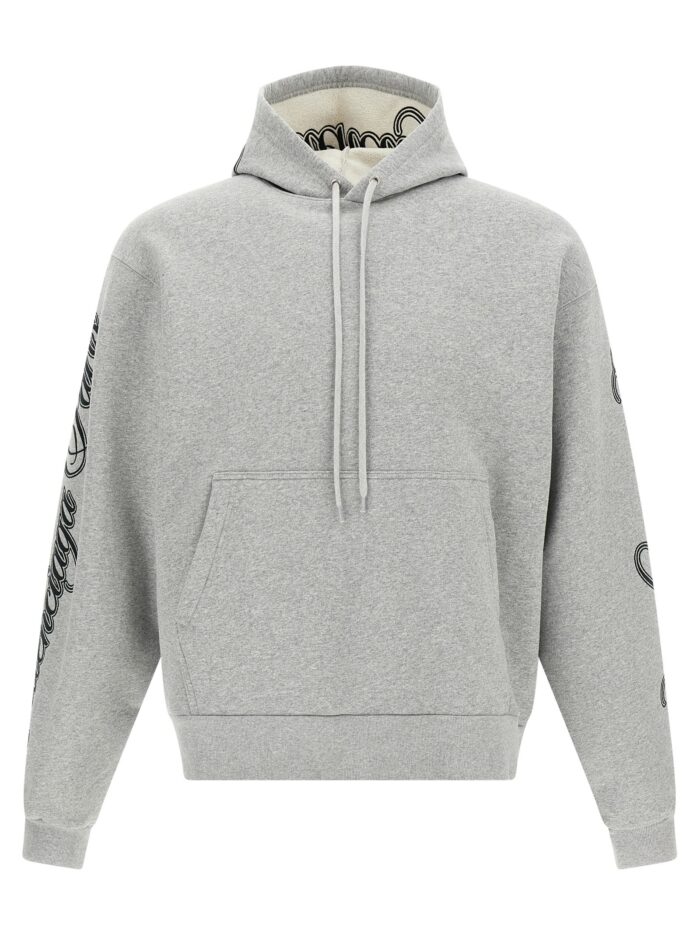 balenciaga 'cursive' hoodie Balenciaga 'Cursive' Hoodie