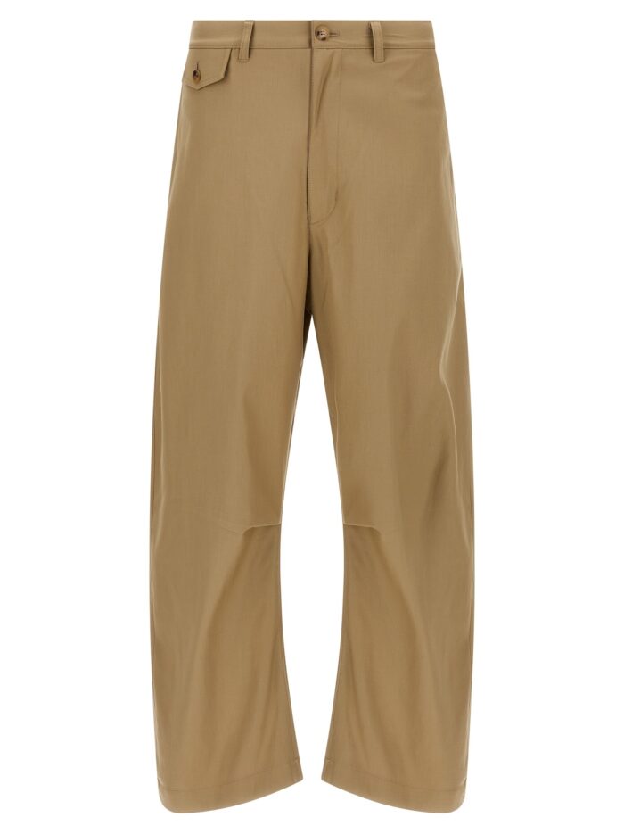 comme des gar?ons homme curved leg pants COMME DES GAR?ONS HOMME Curved Leg Pants