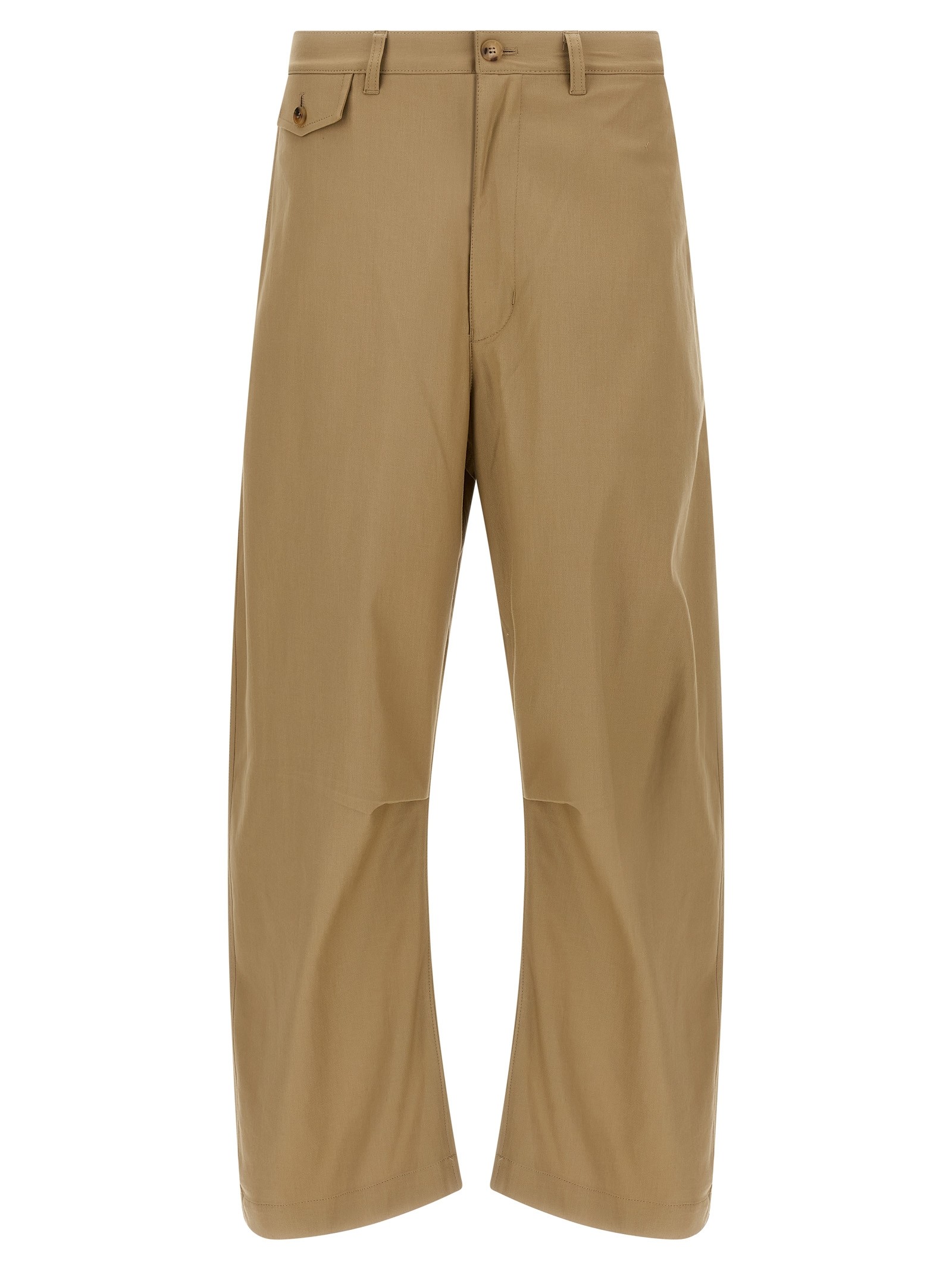 COMME DES GAR?ONS HOMME Curved Leg Pants