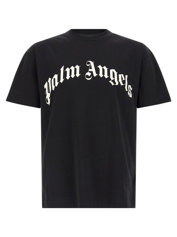 palm angels 'curved logo' t shirt Palm Angels 'Curved Logo' T-shirt
