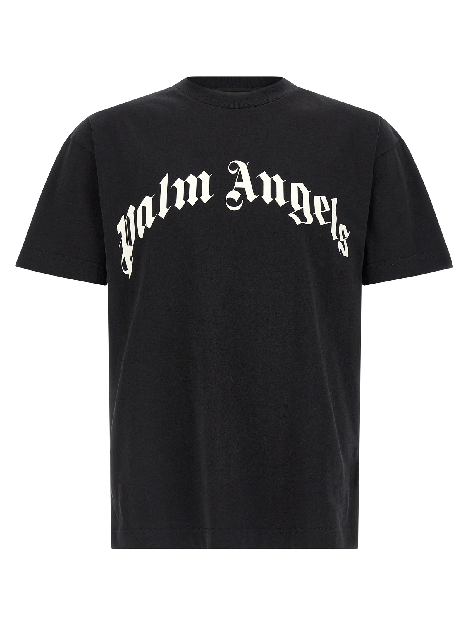 Palm Angels 'Curved Logo' T-shirt