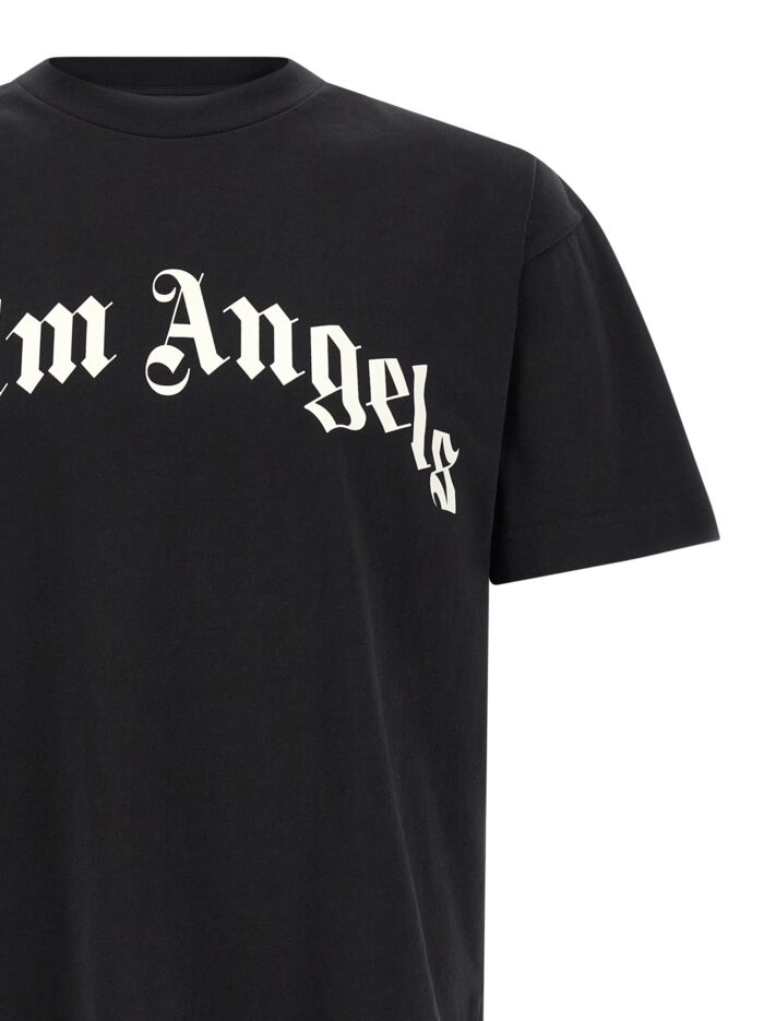 Palm Angels 'Curved Logo' T-shirt
