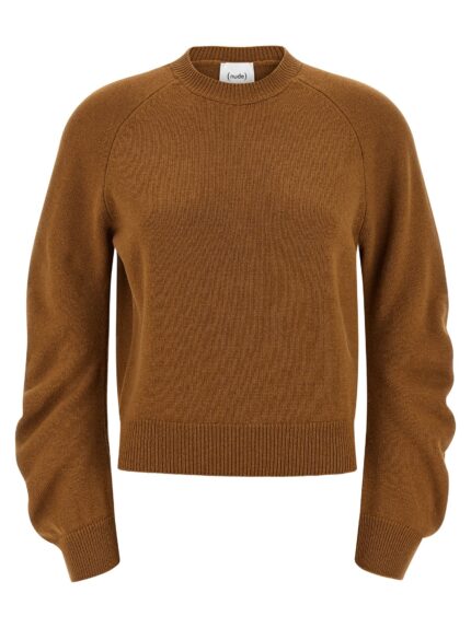 NUDE Curved Sleeve Sweater
