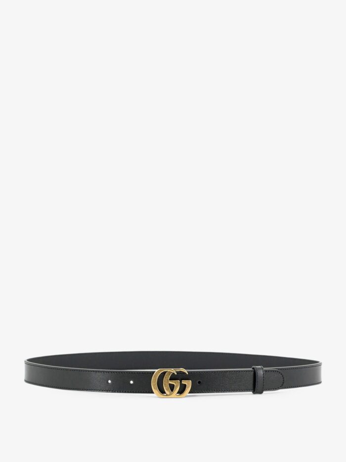 gucci cut gg marmont leather belt Gucci Cut GG Marmont Leather Belt