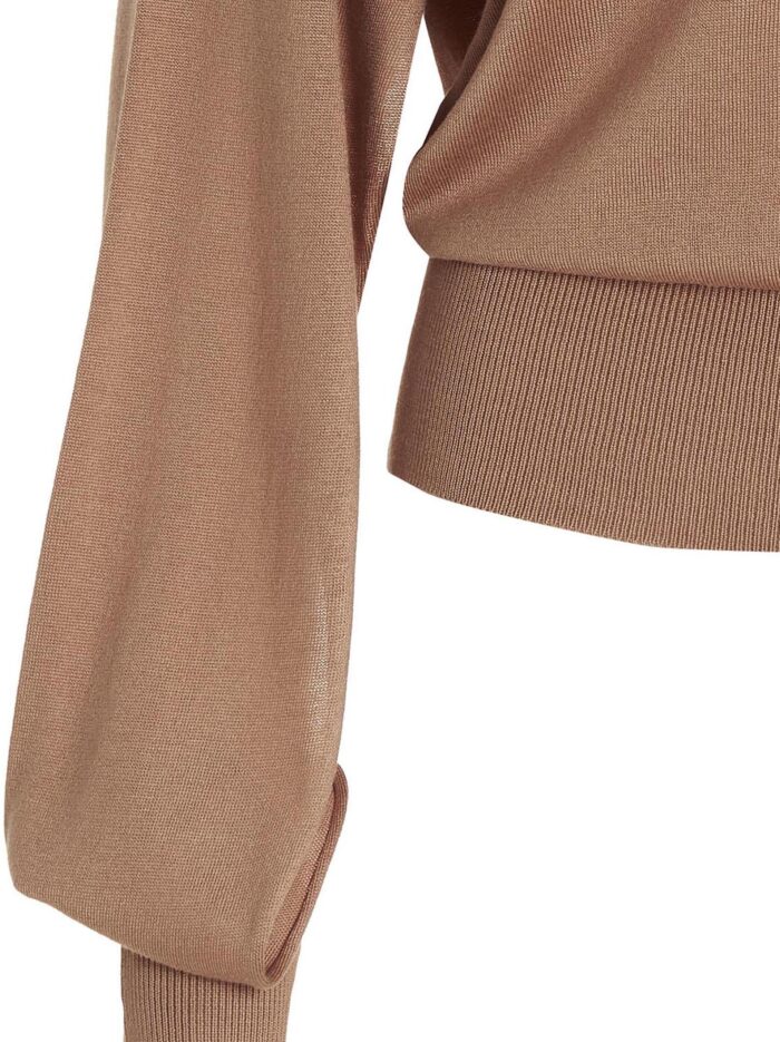 RAMAEL Cut Out Insert Top Sweater