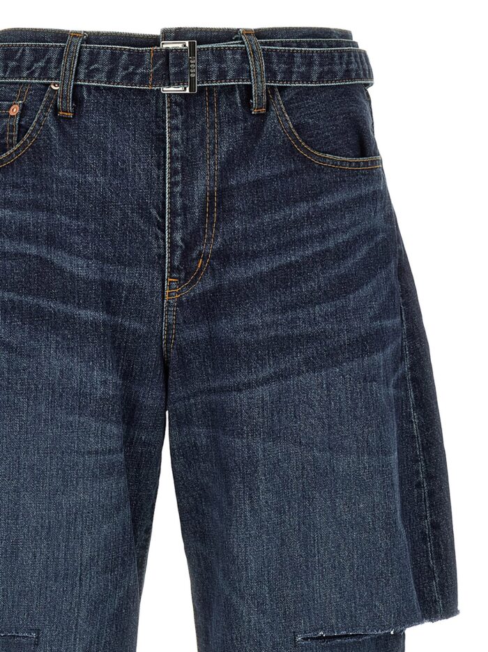 SACAI Cut-out Jeans