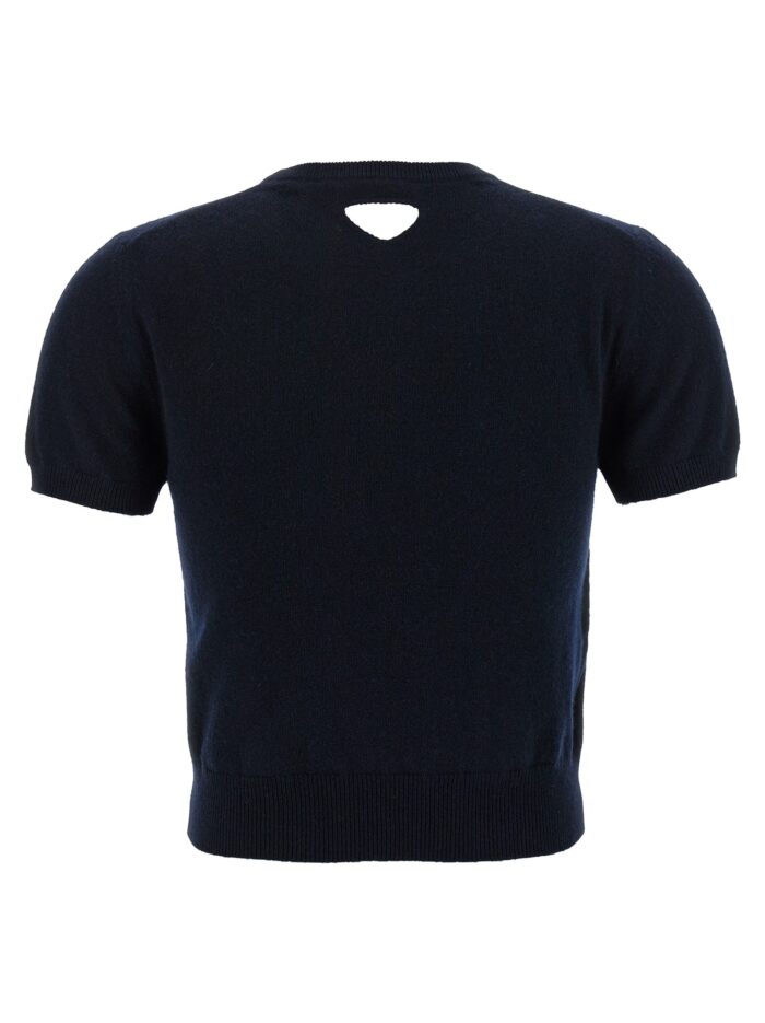 PRADA Cut-out Logo Sweater