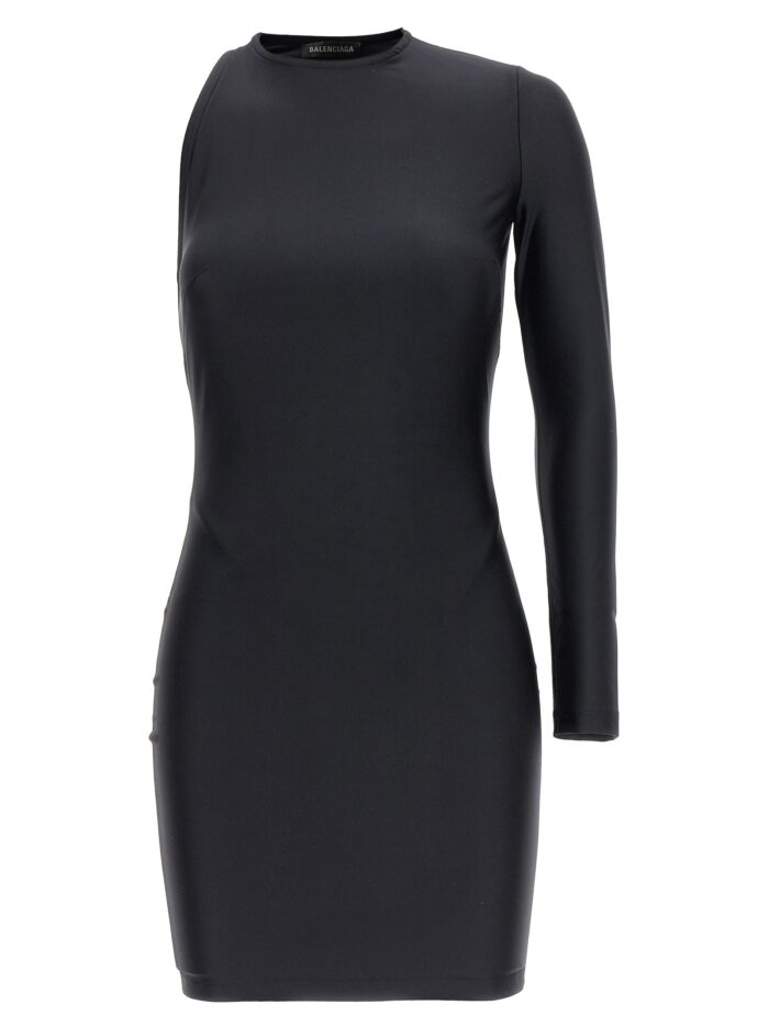 balenciaga cut out one shoulder dress Balenciaga Cut-out One Shoulder Dress