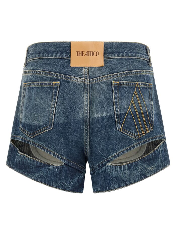 The Attico Cut-out Shorts