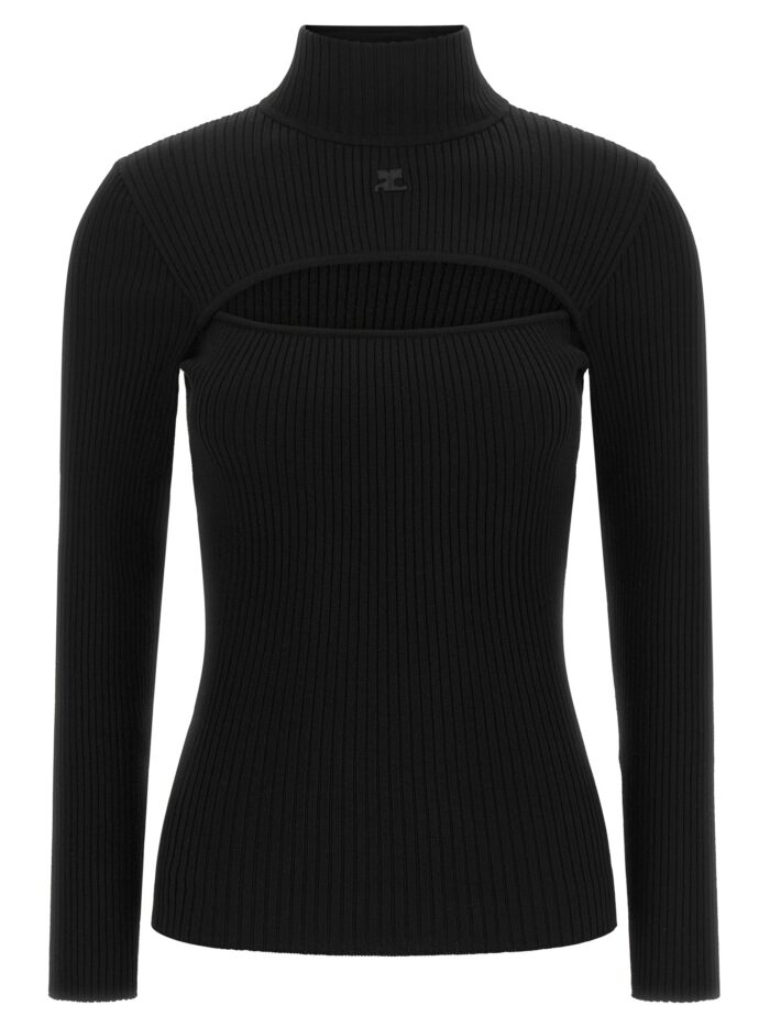courreges cut out sweater COURREGES Cut-out Sweater