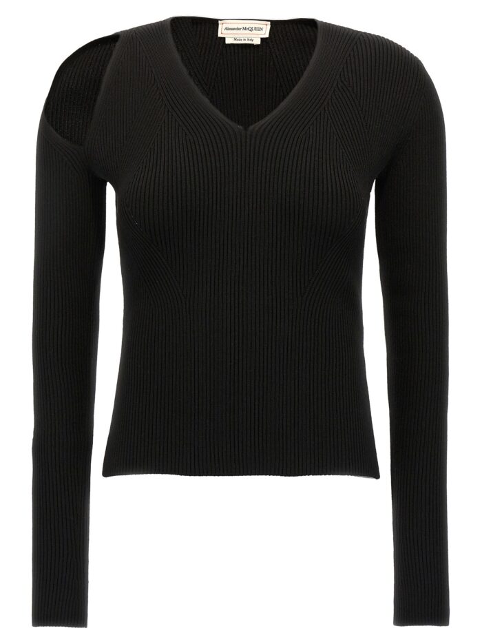 mcqueen cut out sweater MCQUEEN Cut-out Sweater