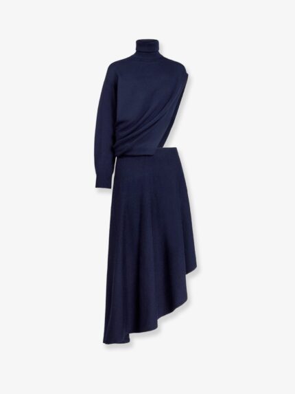 Alaia Cut-out Virgin Wool Dress