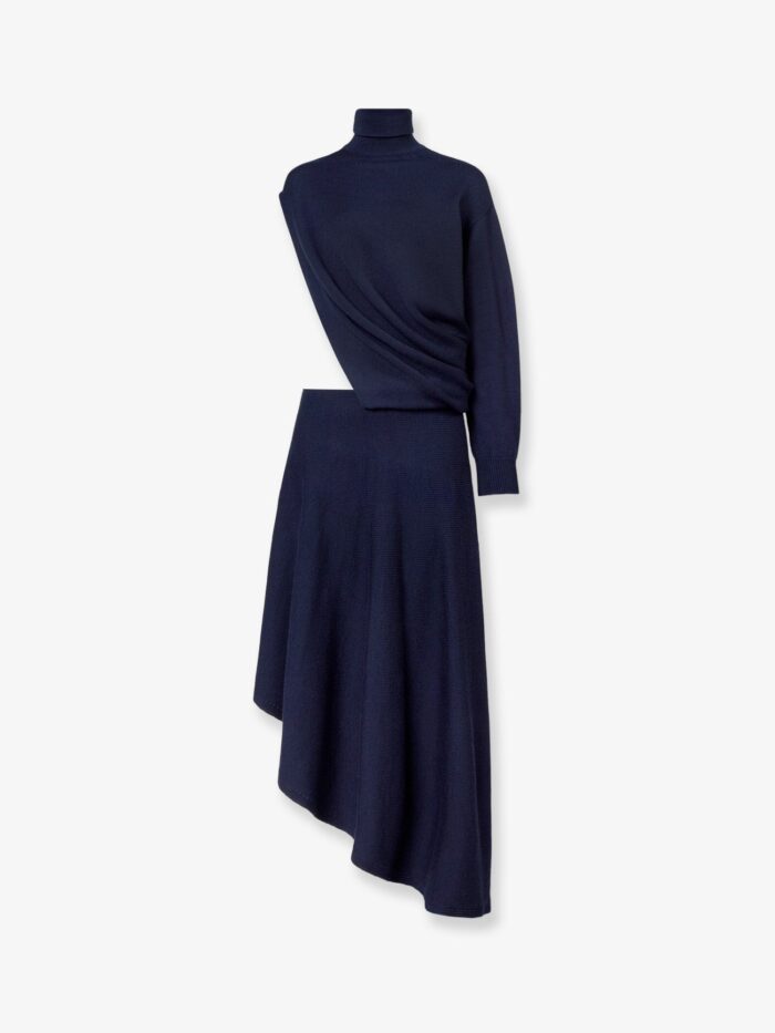 Alaia Cut-out Virgin Wool Dress