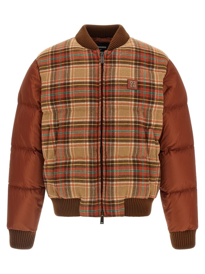 dsquared2 'd2 upside down' bomber jacket Dsquared2 'D2 Upside Down' Bomber Jacket