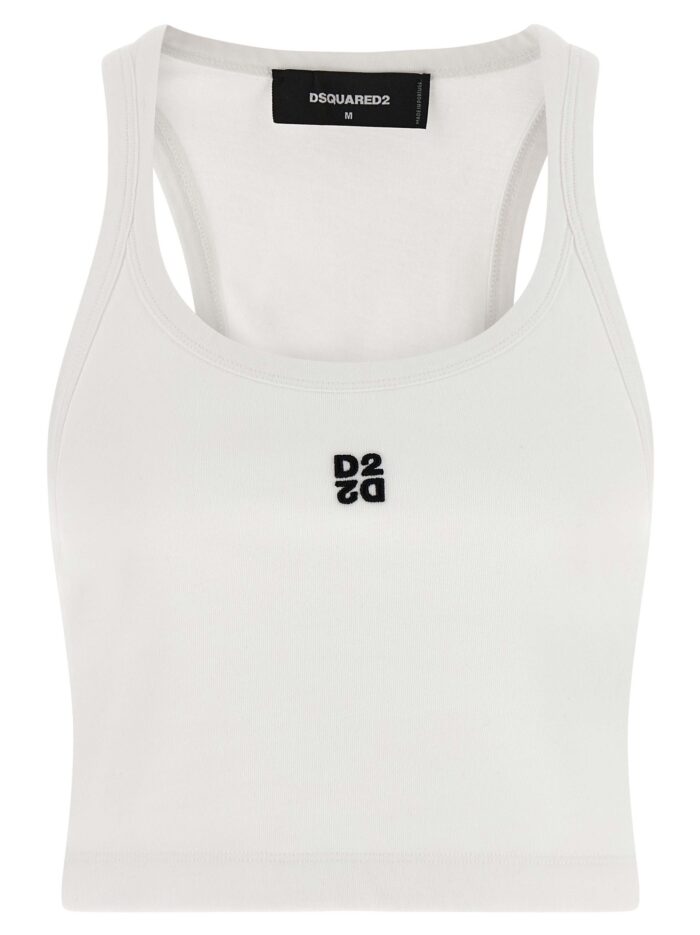 dsquared2 'd2 upside down' tank top Dsquared2 'D2 Upside Down' Tank Top