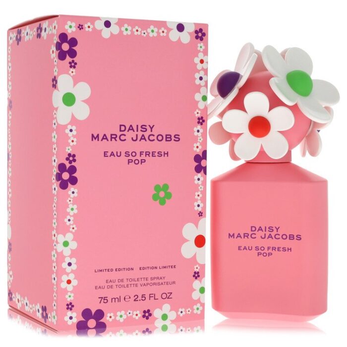 daisy eau so fresh pop by marc jacobs eau de toilette spray (limited edition) 2.5 oz Daisy Eau So Fresh Pop By Marc Jacobs - Eau De Toilette Spray (Limited Edition) 2.5 Oz - Image 1