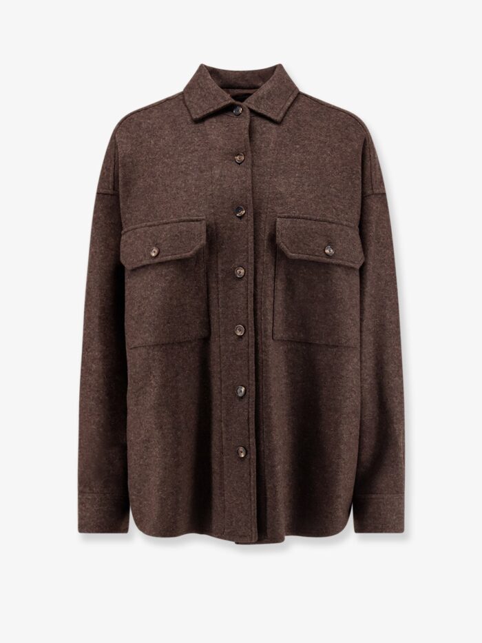 loro piana darby novalis stretch cashmere overshirt LORO PIANA Darby Novalis Stretch Cashmere Overshirt