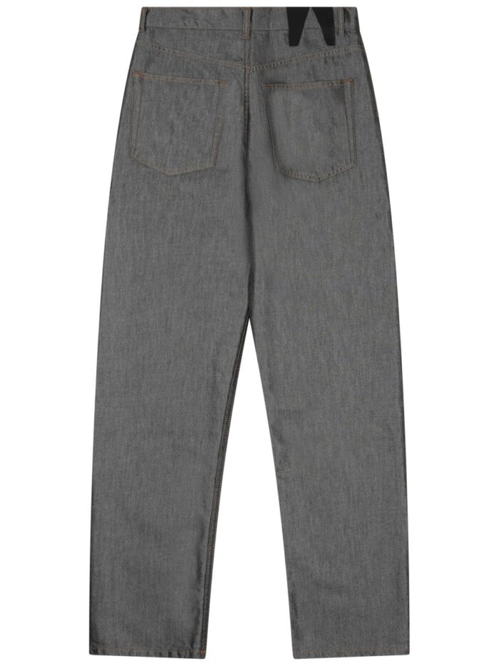 DARKPARK Chain Adorned Relaxed Fit Lurex Gale Jeans