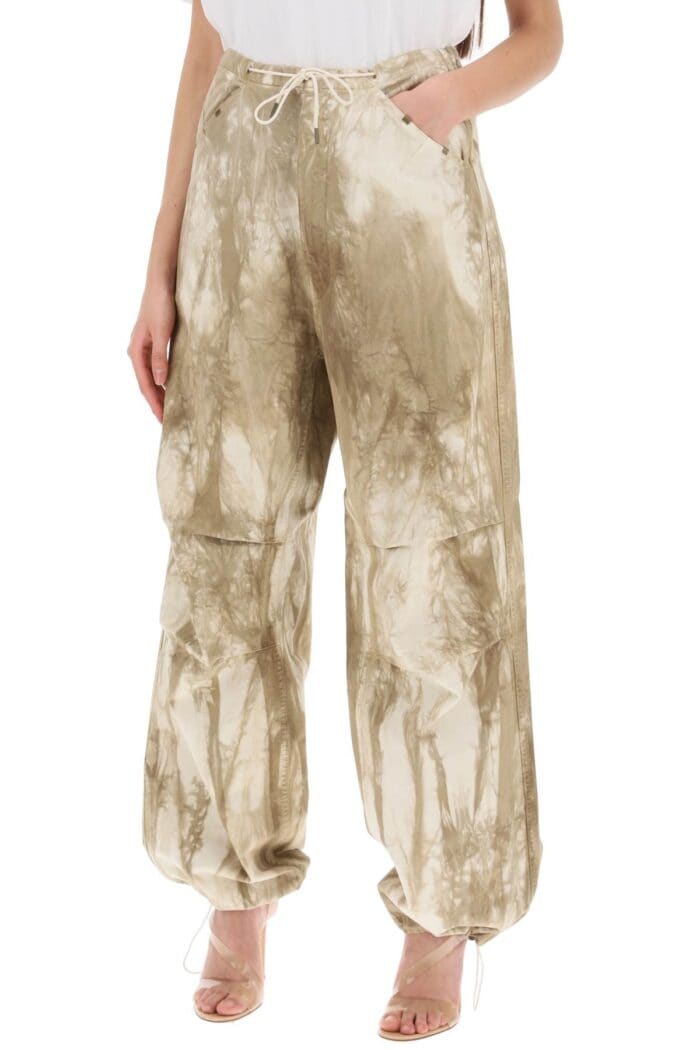 DARKPARK Daisy Tie-dye Baggy Pants