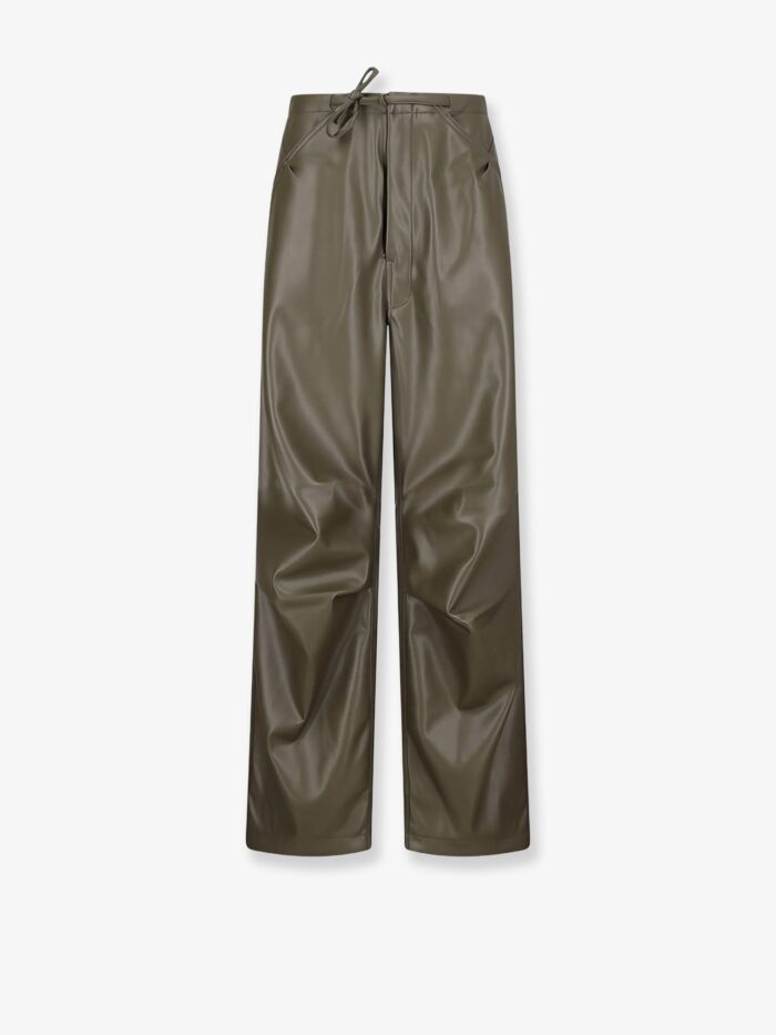 DARKPARK Faux Leather Relaxed Fit Trousers