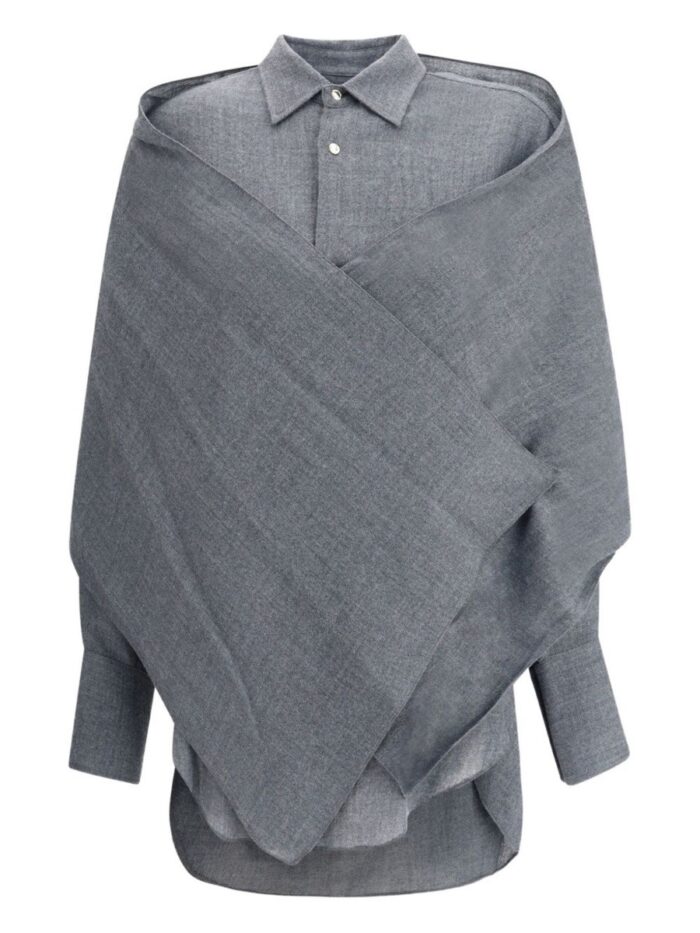 DARKPARK "GIORGIA" SHIRT WITH SCARF