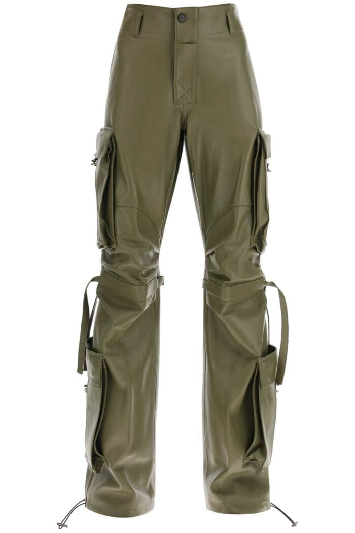 Darkpark Lilly Cargo Pants In Nappa Leather