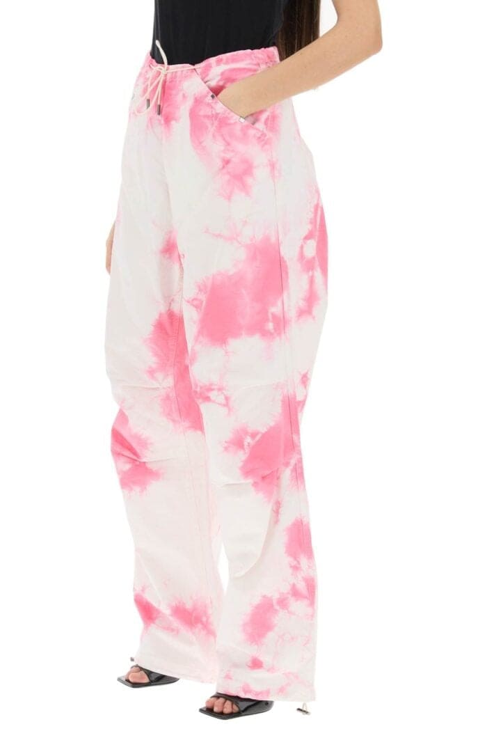 DARKPARK Tie-dye Cotton Baggy Pants