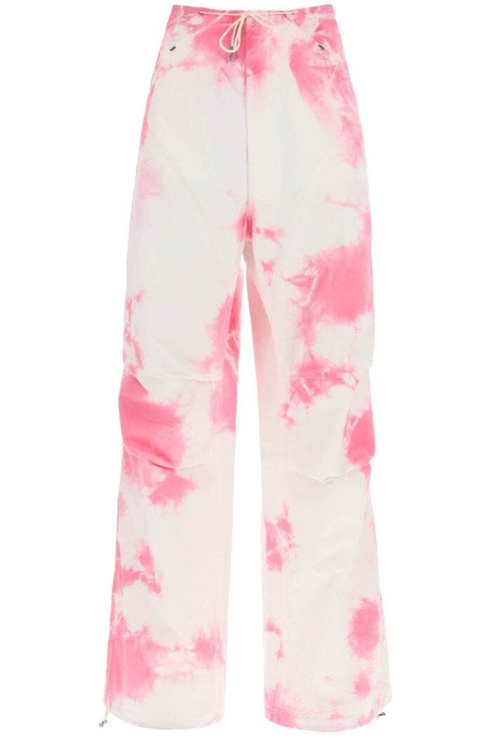 DARKPARK Tie-dye Cotton Baggy Pants