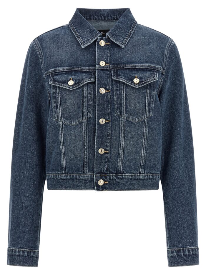 7 for all mankind 'darted shrunken' jacket 7 FOR ALL MANKIND 'Darted Shrunken' Jacket