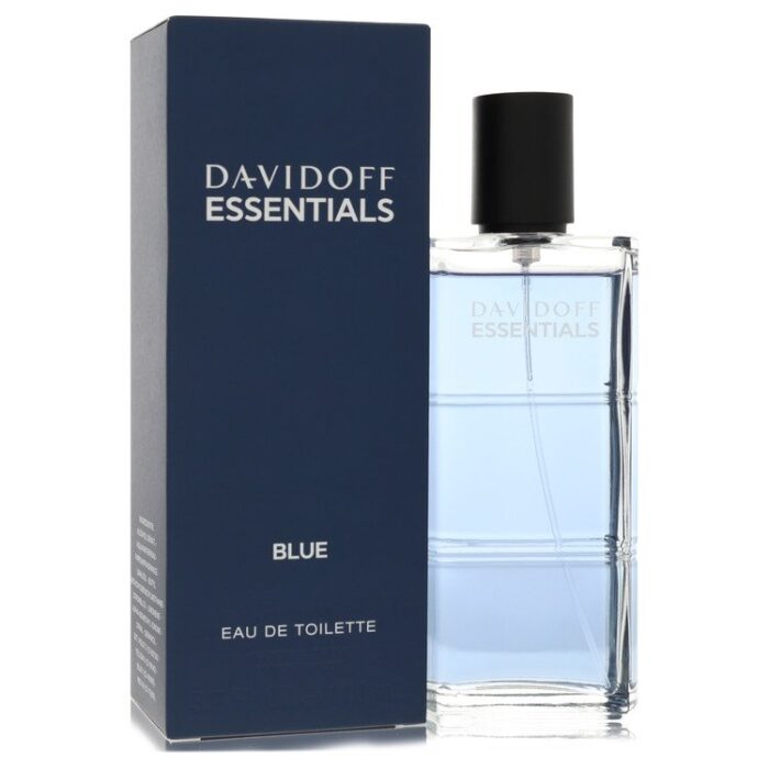 Davidoff Essentials Blue By Davidoff - Eau De Toilette Spray 3.7 Oz - Image 1